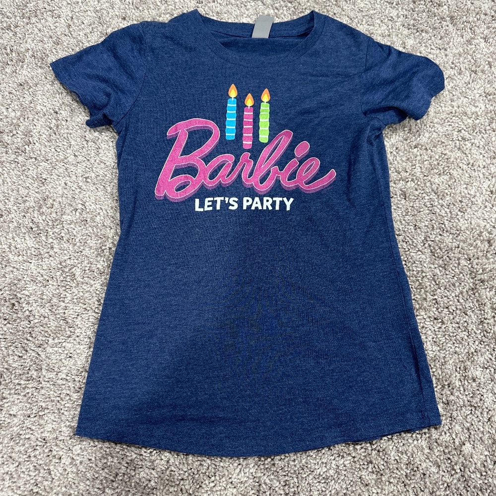 Girls Barbie Let’s Party Top